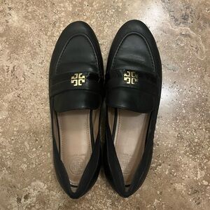 Tory Burch Black Loafers